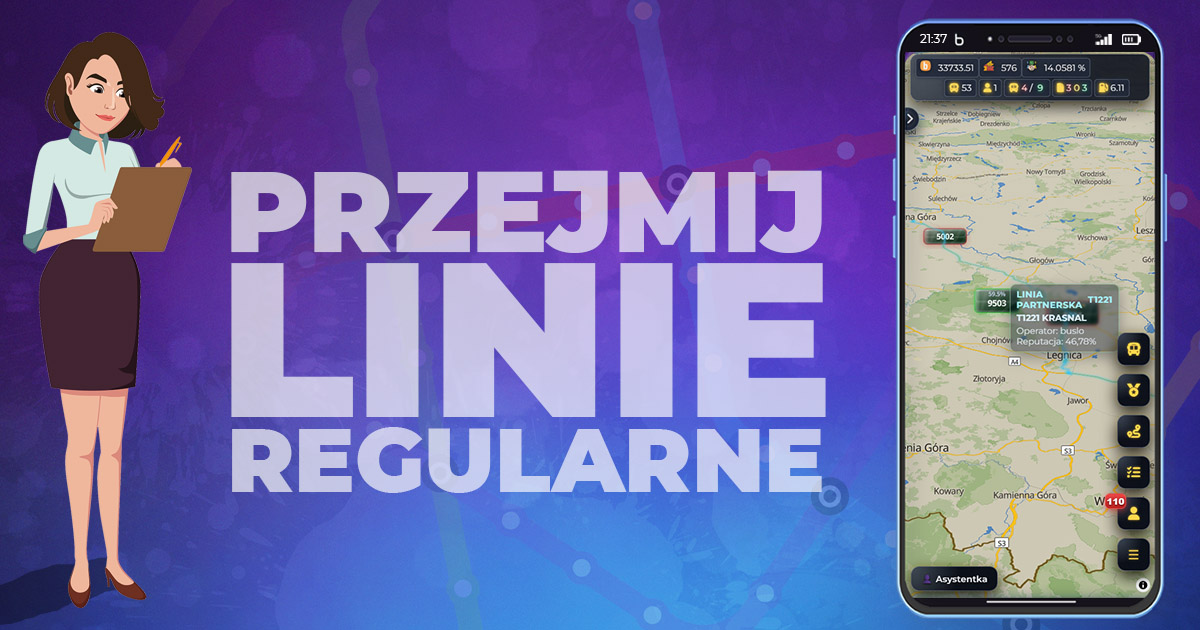 Aktualizacja 1.25: Przejmij linie regularne